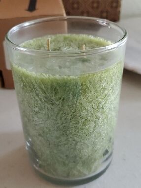 Kiwi Papaya Candle 2 cotton wicks Celebrating Home NEW Palm wax, Clean burn